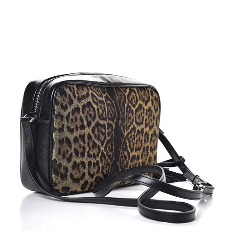 ysl calfskin leopard print bag with wood tassel|Saint Laurent Official Online Store .